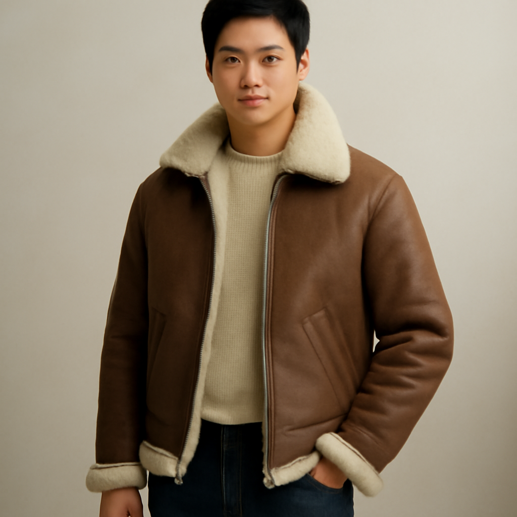남성무스탕 대표 이미지